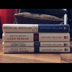 4 Medical Medium Anthony William Books
